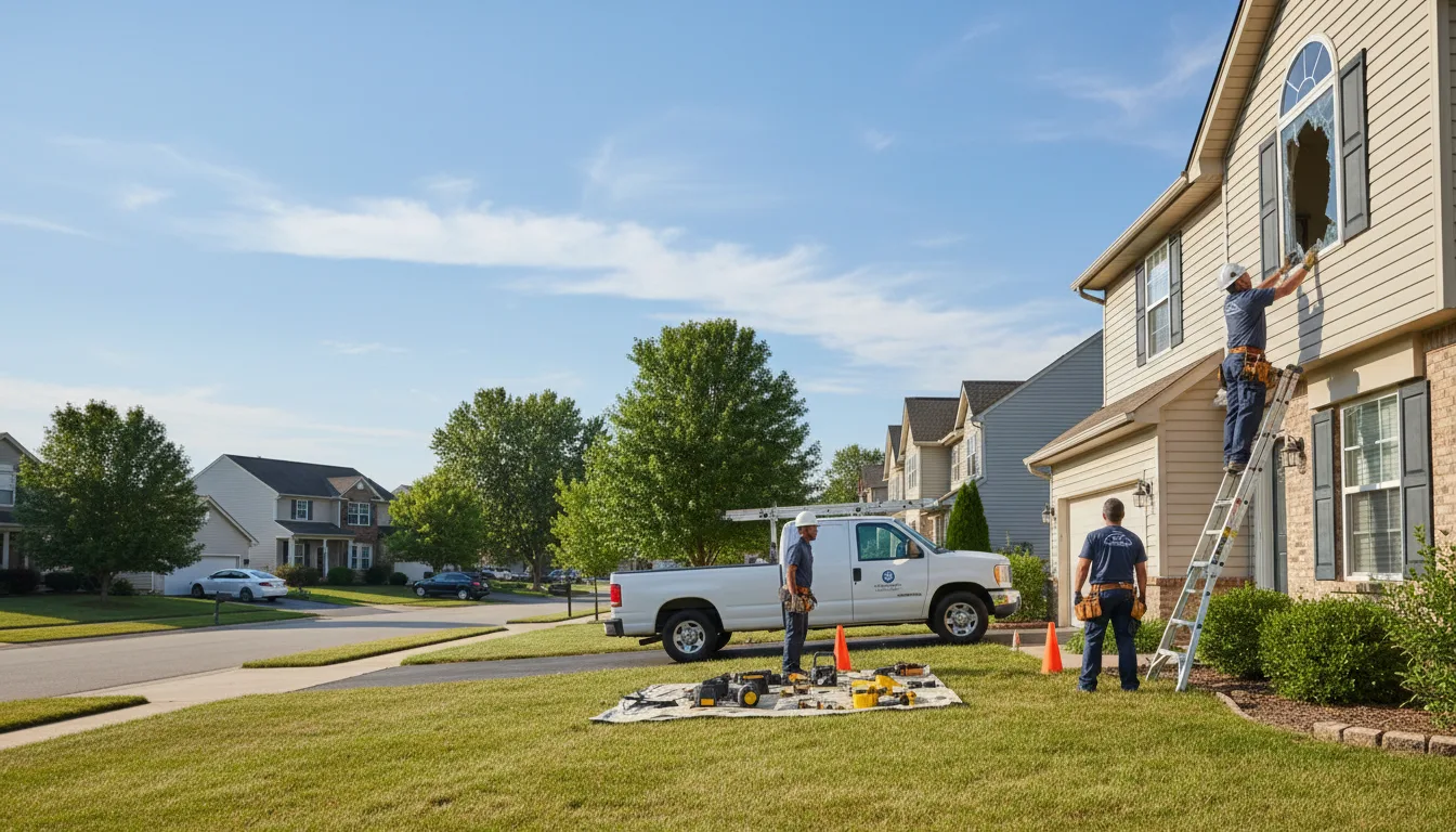 Expert window installer providing residential service in Ecru, MS